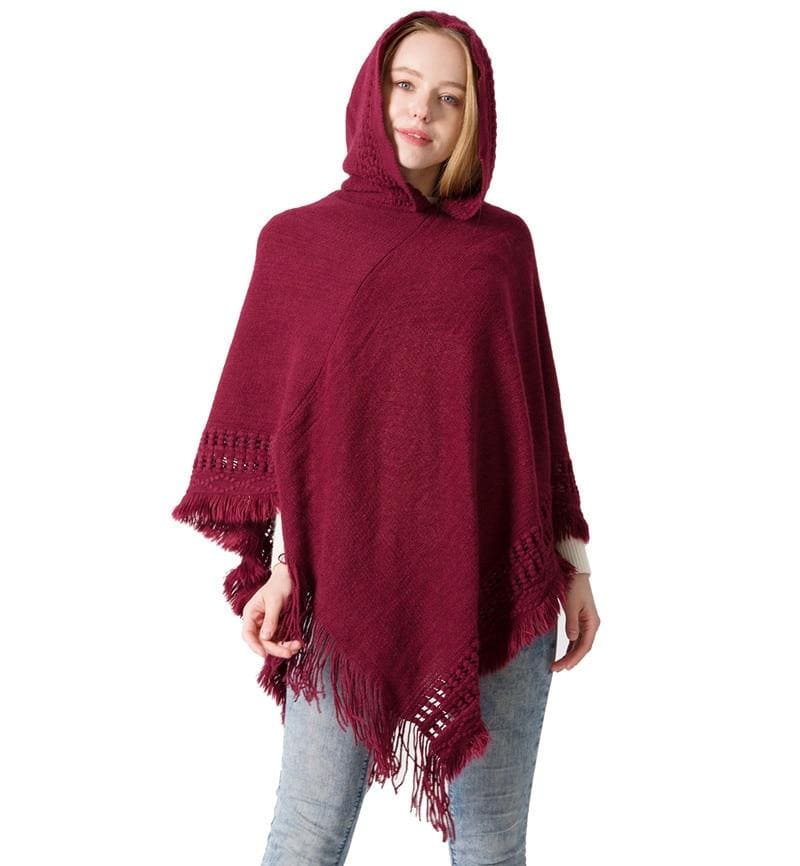 female poncho